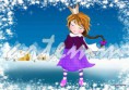 Reina maga en la nieve